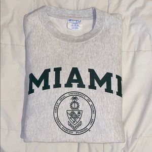 University of Miami (UM 🙌🏻)  Sweatshirt